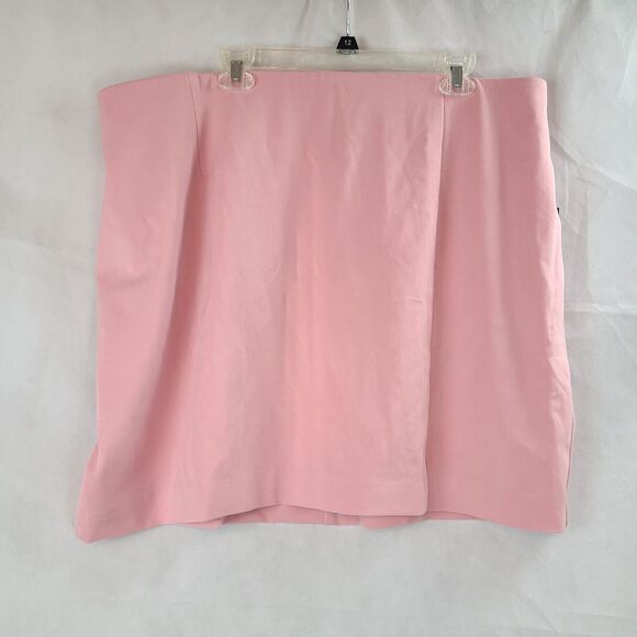 New 11 Honoré Women's (22) Pink Lined Mini Pencil Skirt MSRP $128 - Picture 6 of 11